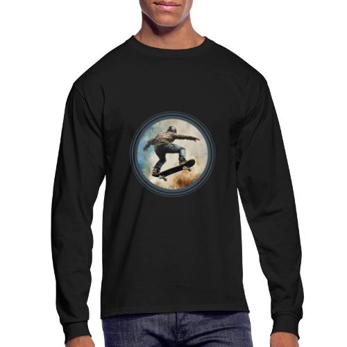 Skateboarding Energy - Men's Long Sleeve T-Shirt