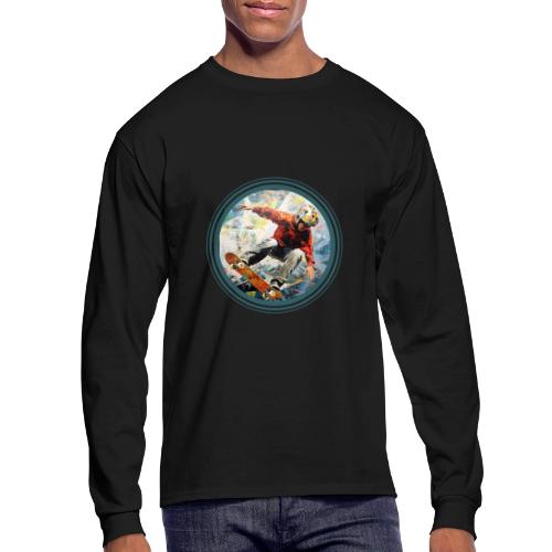 Skateboarding Fuel - Men's Long Sleeve T-Shirt