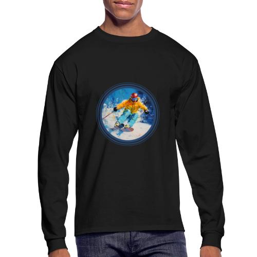 Born for Skiing - Men's Long Sleeve T-Shirt