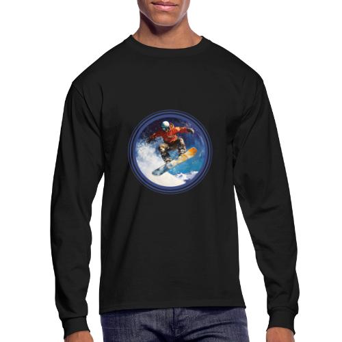 Snowboarding Rush - Men's Long Sleeve T-Shirt