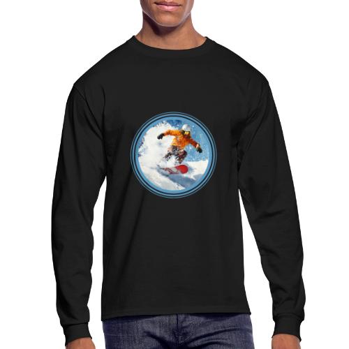 Snowboarding Edge - Men's Long Sleeve T-Shirt