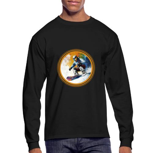 Snowboarding Dreams - Men's Long Sleeve T-Shirt