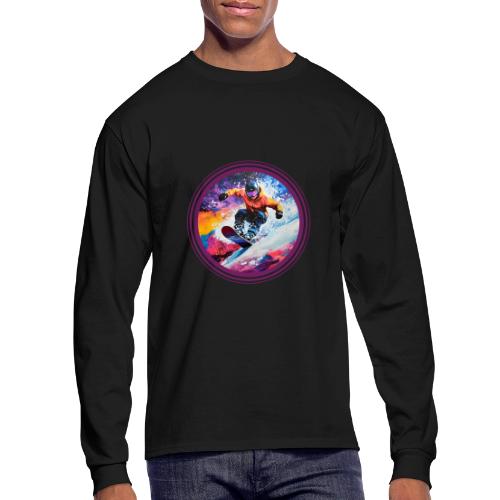 Snowboarding Spirit - Men's Long Sleeve T-Shirt