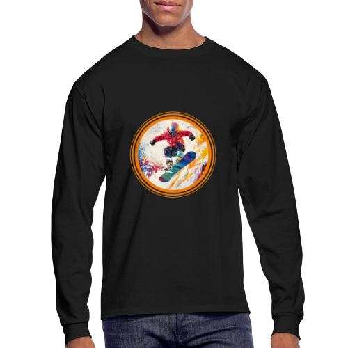 Snowboarding Horizon - Men's Long Sleeve T-Shirt
