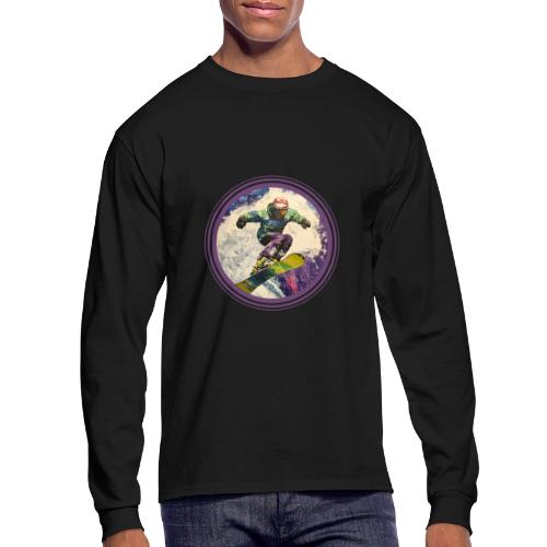 Snowboarding Soul - Men's Long Sleeve T-Shirt
