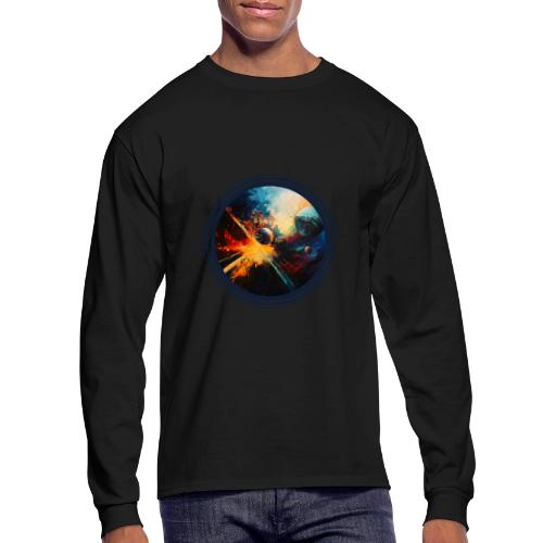 Planets in Turmoil - Men's Long Sleeve T-Shirt
