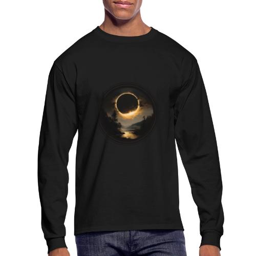 Eclipse: Shadowed Light - Men's Long Sleeve T-Shirt