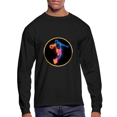 Basketball: Slam Dunk Afterglow - Men's Long Sleeve T-Shirt