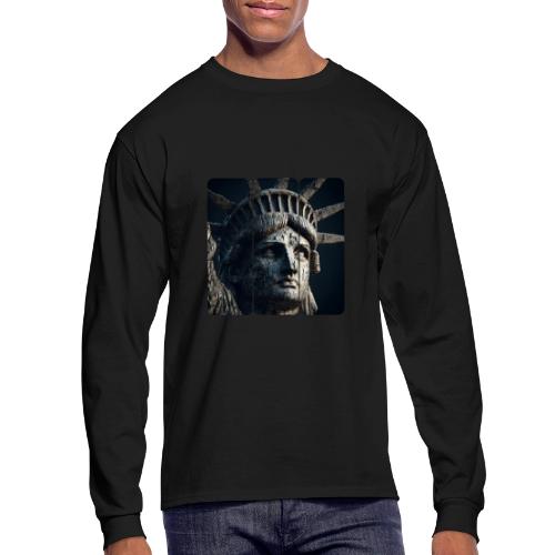 USA: Liberty in Shadows - Men's Long Sleeve T-Shirt
