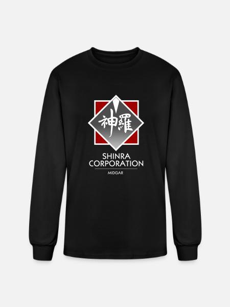 shinra - Men's Long Sleeve T-Shirt - black