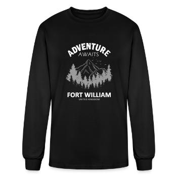 Fort William United Kingdom - Men's Long Sleeve T-Shirt - black - Front