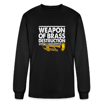 Weapon Of Brass Destruction - Men's Long Sleeve T-Shirt - black - Front