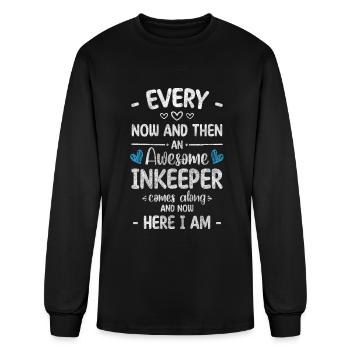 Restaurant Gastronomy Alcohol - Men's Long Sleeve T-Shirt - black - Front