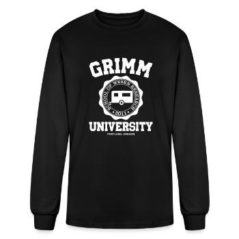 Grimm University - Men's Long Sleeve T-Shirt - black - Front