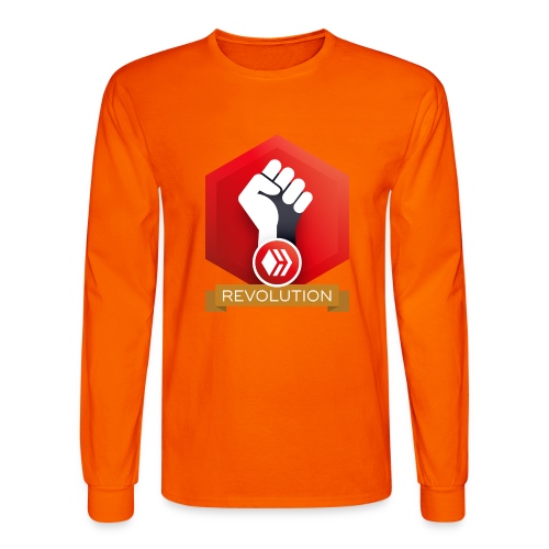 Hive Revolution Banner - Men's Long Sleeve T-Shirt