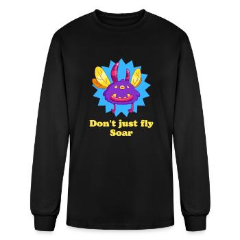 Don t Just Fly Soar - Men's Long Sleeve T-Shirt - black - Front
