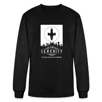 Serenity - You can't take the sky from me Firefly - Men's Long Sleeve T-Shirt - black - Front