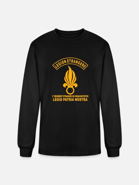 French Foreign Legion - Men's Long Sleeve T-Shirt - black