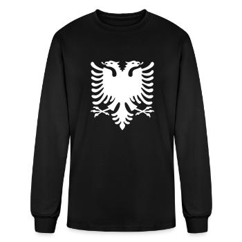 shqiponja - Men's Long Sleeve T-Shirt - black - Front