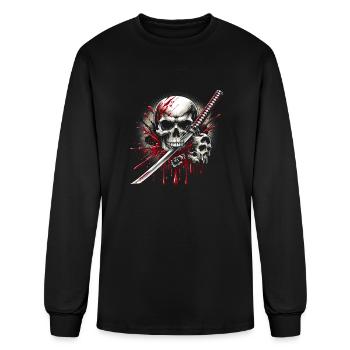 Final Strike - Men's Long Sleeve T-Shirt - black - Front
