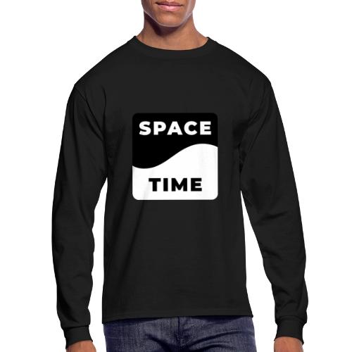 Space-time: Warped Reality - Men's Long Sleeve T-Shirt