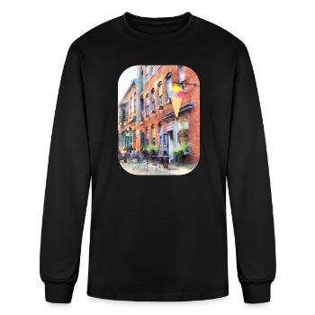 Easton PA - Au glacier - T-shirt à manches longues Homme - noir - Devant