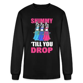 Belly Dance Lover Belly Dancer - Men's Long Sleeve T-Shirt - black - Front
