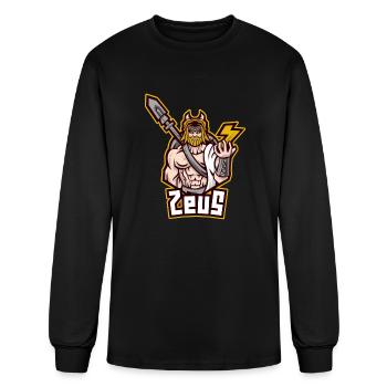 ZEUS - Men's Long Sleeve T-Shirt - black - Front