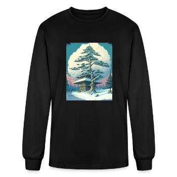 MohsenABZ - Men's Long Sleeve T-Shirt - black - Front