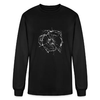 Hit Me Up - Men's Long Sleeve T-Shirt - black - Front