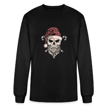 Santa Claus - Men's Long Sleeve T-Shirt - black - Front