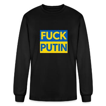 ukraine - Men's Long Sleeve T-Shirt - black - Front