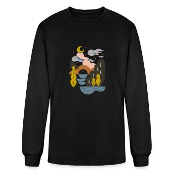 A Restful Place - Men's Long Sleeve T-Shirt - black - Front