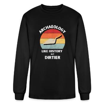 Archaeology Is The Best - Men's Long Sleeve T-Shirt - black - Front