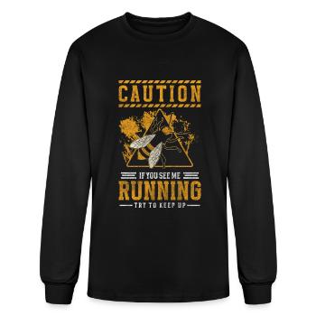 Honey Breeder Honey Bee - Men's Long Sleeve T-Shirt - black - Front