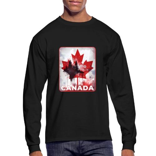 Canada's Maple Leaf Pride - Men's Long Sleeve T-Shirt