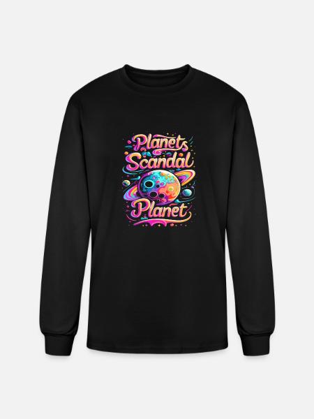 Scandal Planet - Men's Long Sleeve T-Shirt - black