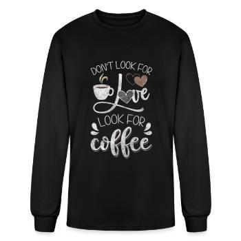 Bartender Job Morning Grouch - Men's Long Sleeve T-Shirt - black - Front