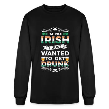 Ireland Pub Journey Celtic - Men's Long Sleeve T-Shirt - black - Front