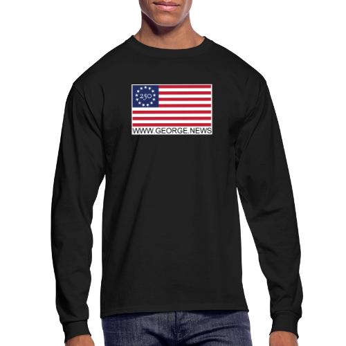 GEORGE 250 PATCH - Men's Long Sleeve T-Shirt