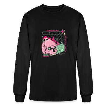 Audiophile - Men's Long Sleeve T-Shirt - black - Front