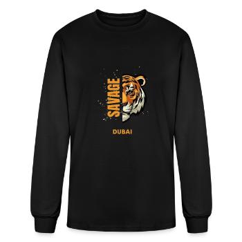 Dubai - Men's Long Sleeve T-Shirt - black - Front
