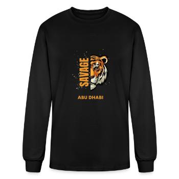 Abu Dhabi - Men's Long Sleeve T-Shirt - black - Front