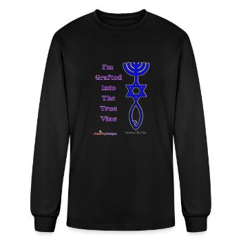 Grafted In - Men's Long Sleeve T-Shirt - black - Front