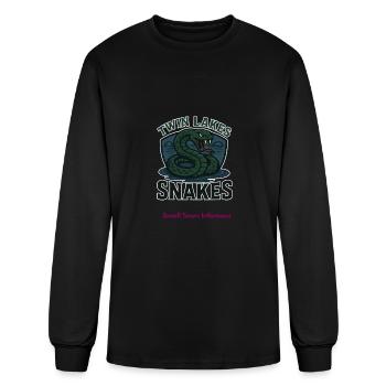 Équipe de la ville natale - T-shirt à manches longues Homme - noir - Devant