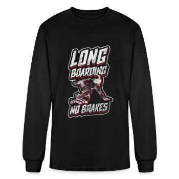 Skater Skating Sk8 - Men's Long Sleeve T-Shirt - black - Front