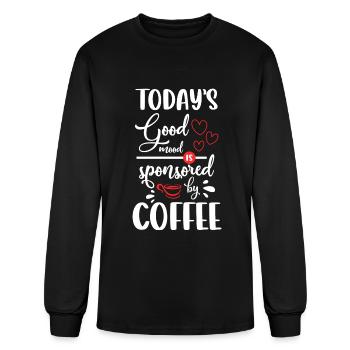 Coffee Milk Foam Bar - Men's Long Sleeve T-Shirt - black - Front
