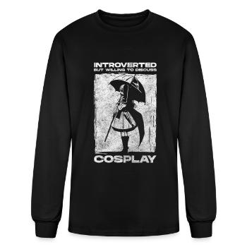 Cosplay Convention Fan - Men's Long Sleeve T-Shirt - black - Front