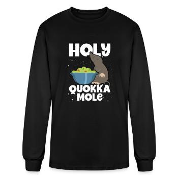 Holy Quokka Mole - Men's Long Sleeve T-Shirt - black - Front