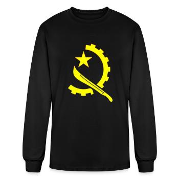 Sunblade Revolve,Yellow sword and blade - Men's Long Sleeve T-Shirt - black - Front
